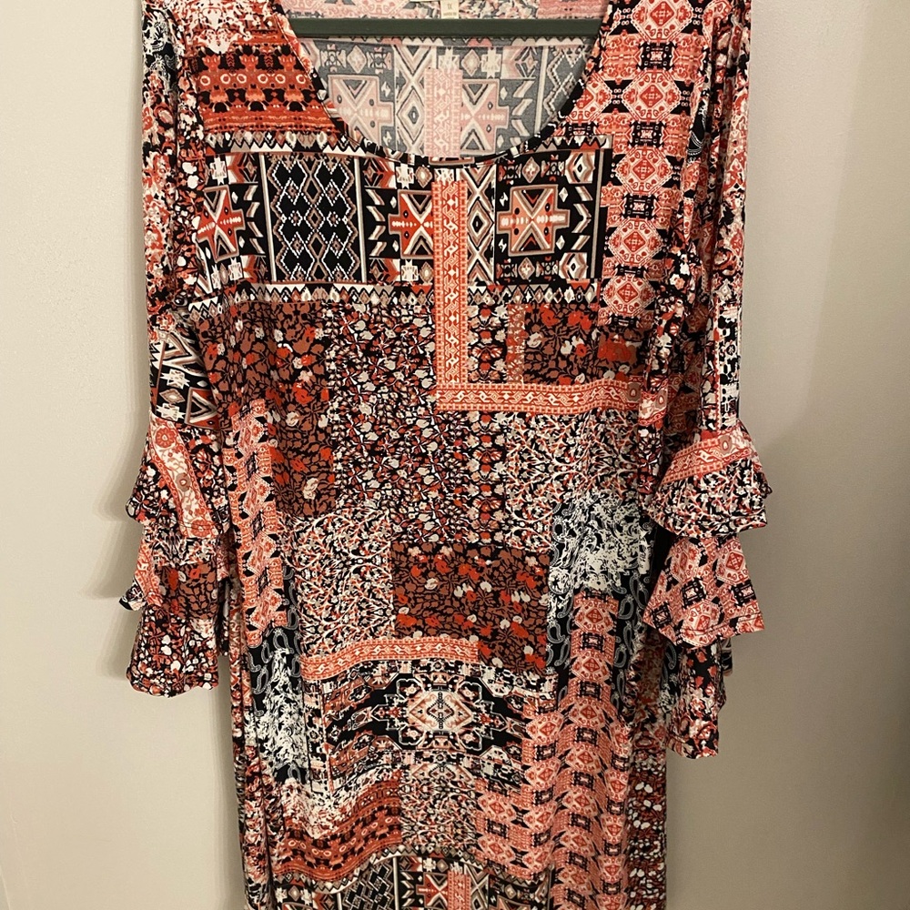 Haani Multicolor Bohemian Dress